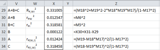 Multiple Correlation Real Statistics Using Excel