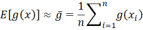 Monte Carlo approximation